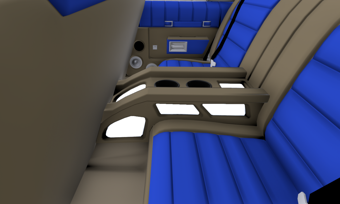 Front and Rear console