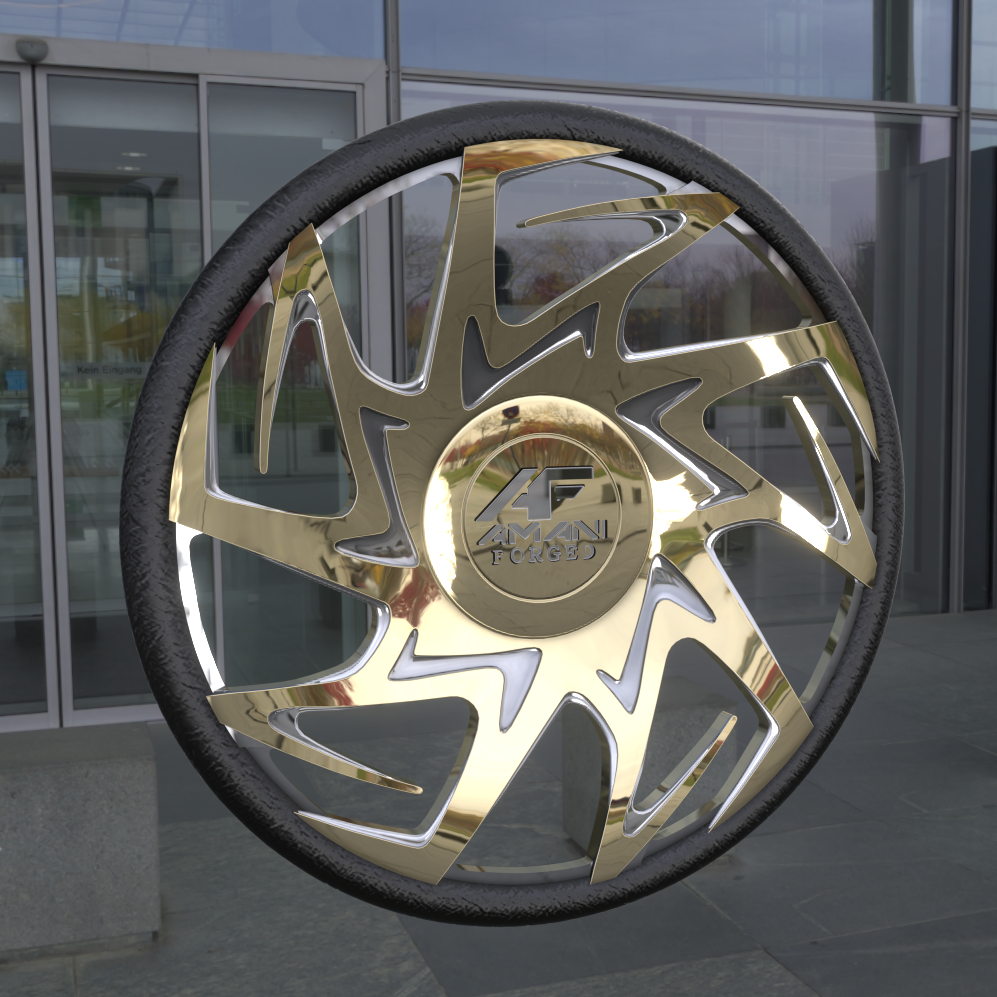 Amani Ferrato Steering Wheel