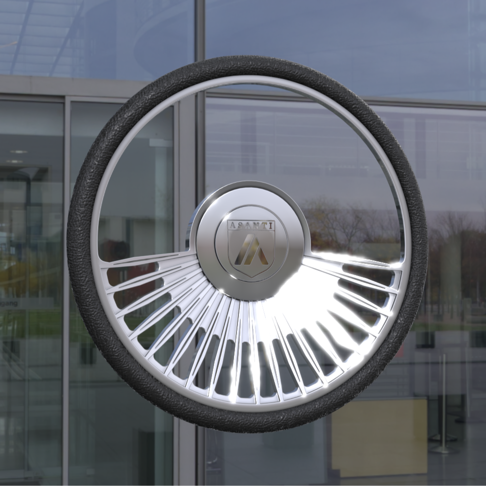 Asanti AS300 Stake Half Steering Wheel