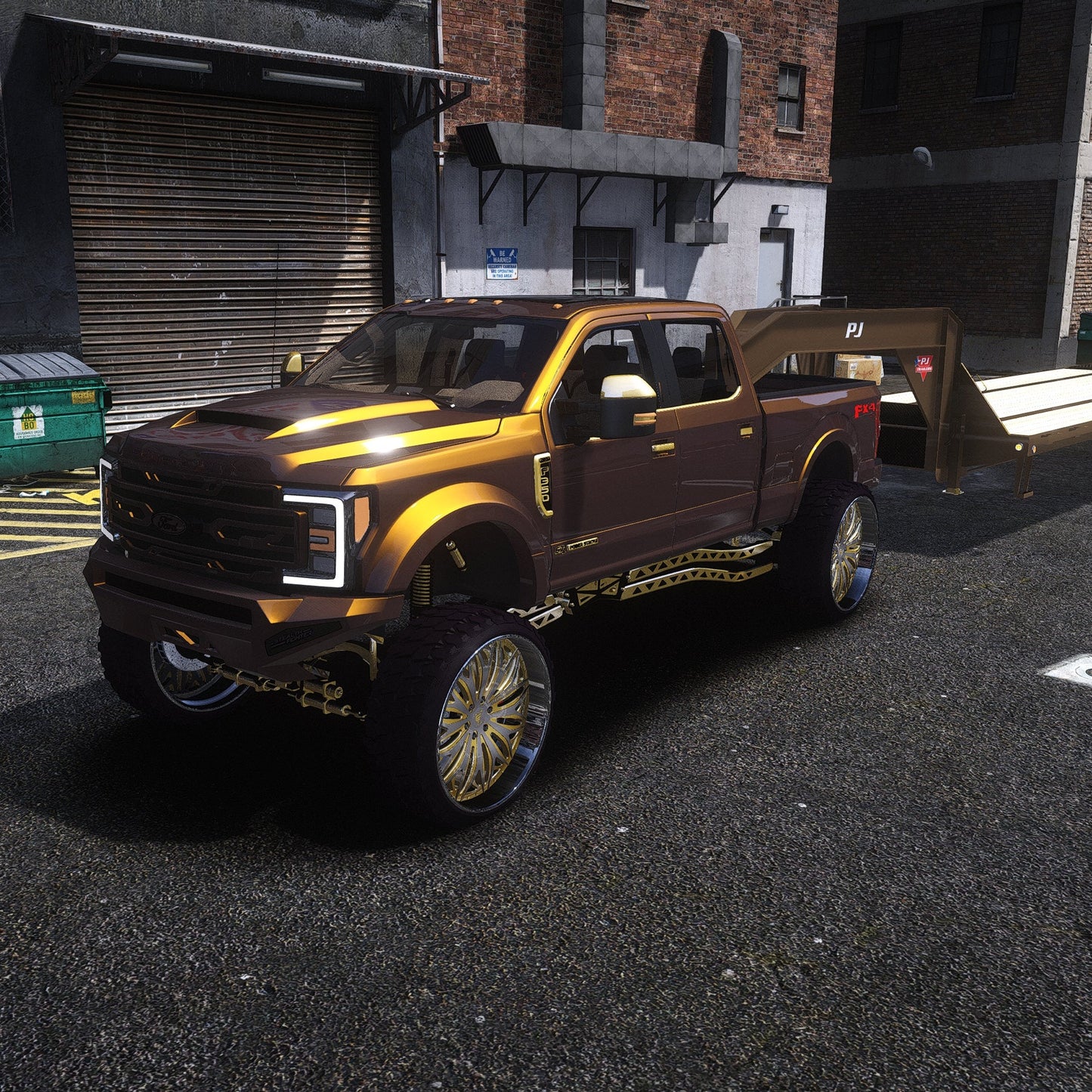 2018 Ford F-350 Lifted + Trailer
