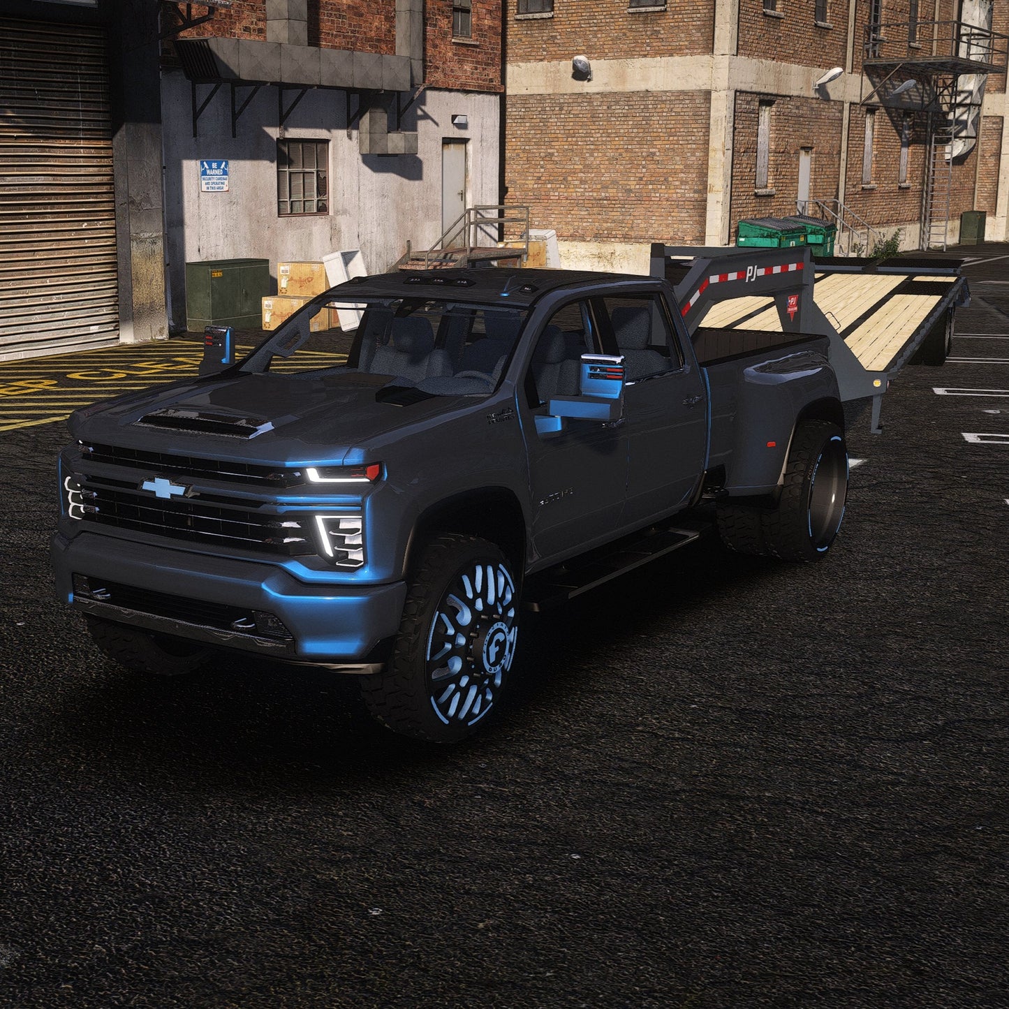 2020 Chevrolet Silverado Dually + Trailer