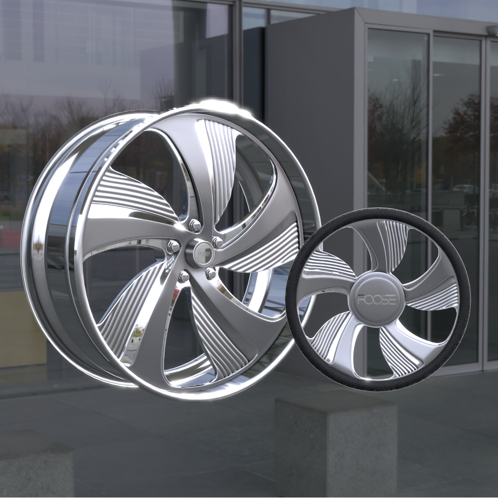 Foose BelAir 5 Steering Wheel Set