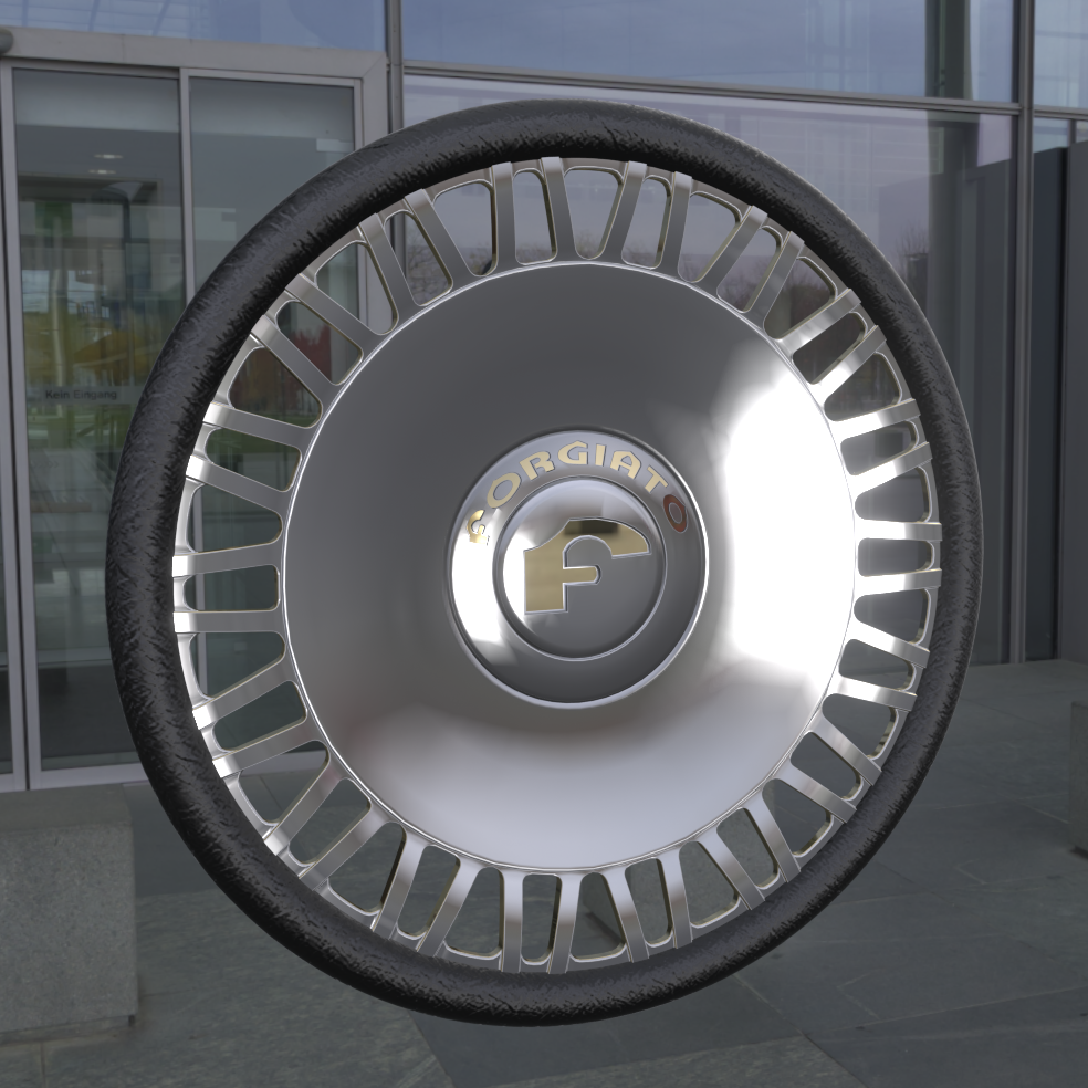 Forgiato Luce Steering Wheel