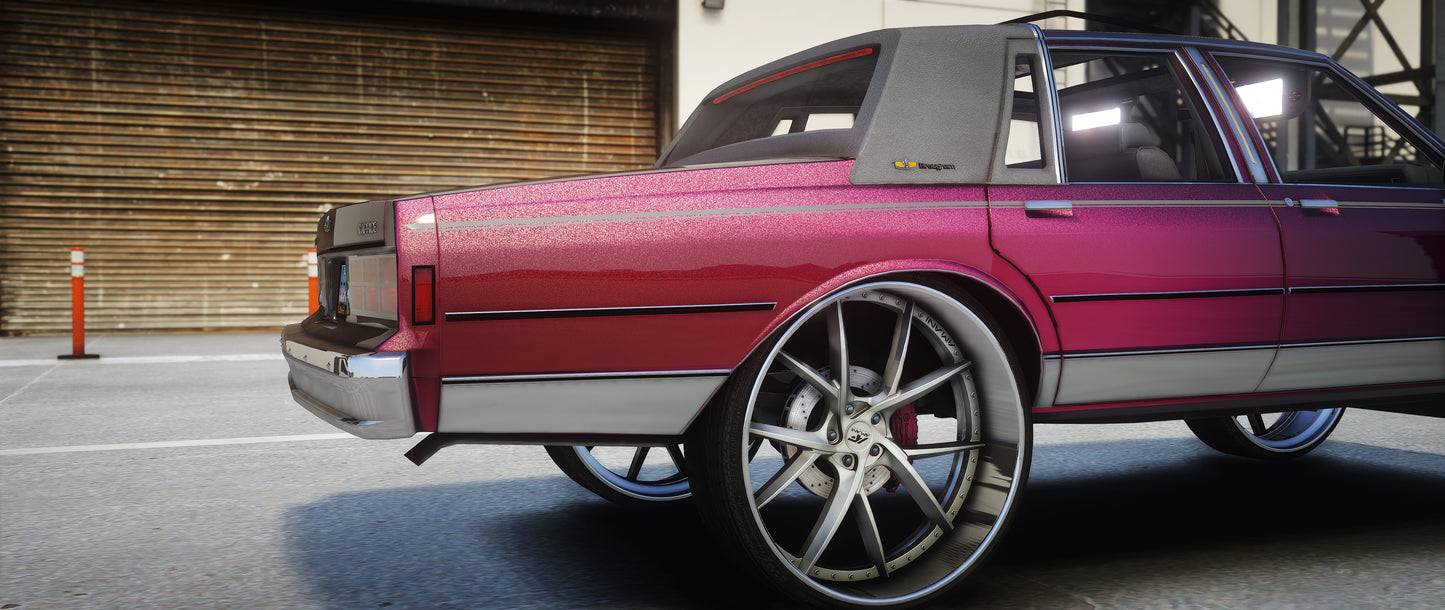 1989 Chevrolet Caprice on 30s