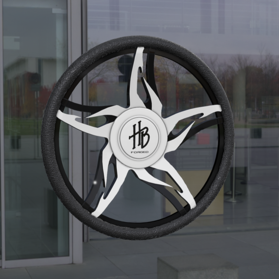 HB Forged Razor Steering Wheel