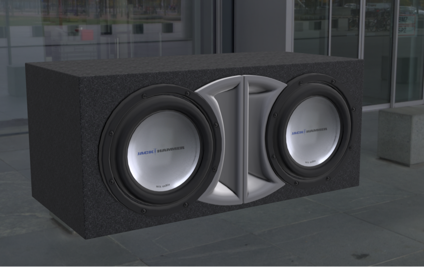 MTX Jackhammer Woofer Box