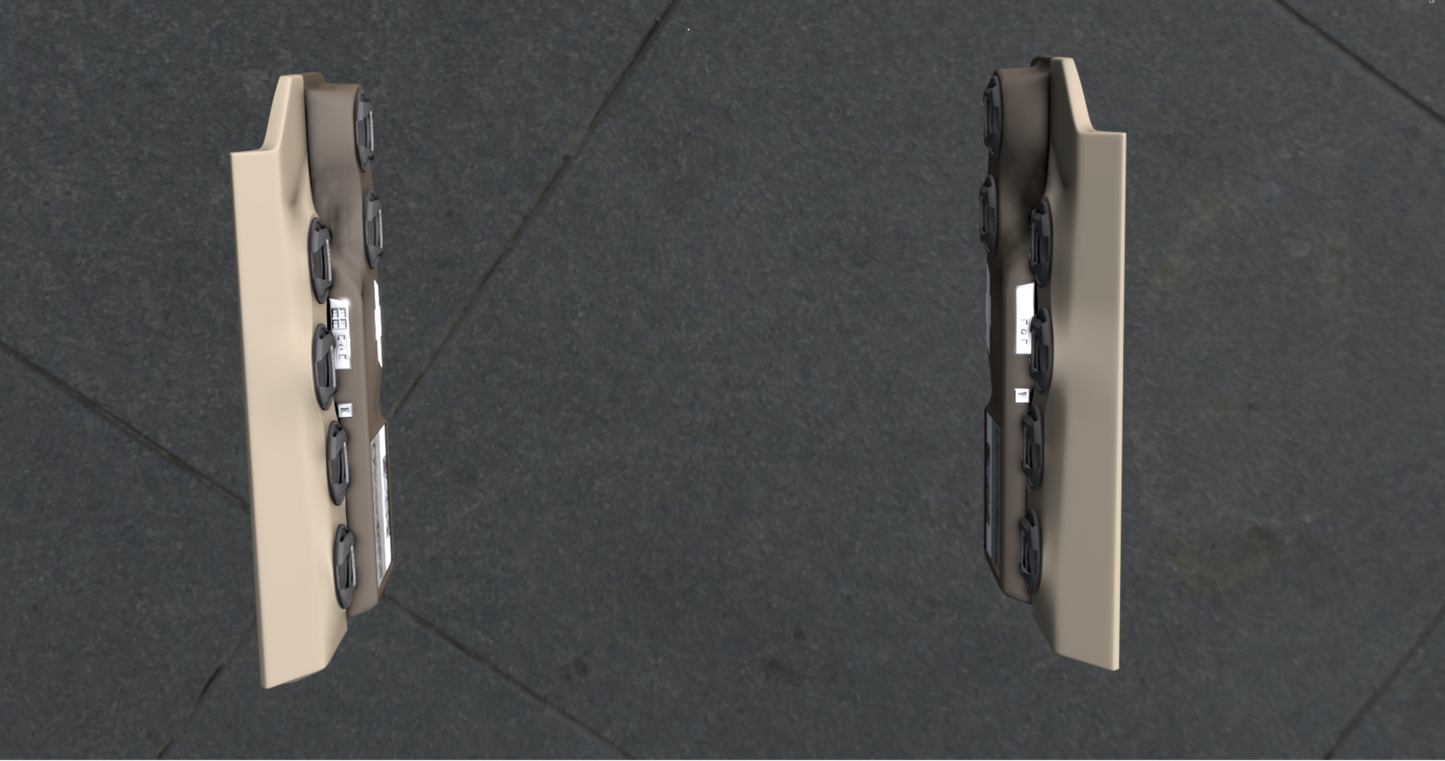 Doorpanels Donk 6 Speakers