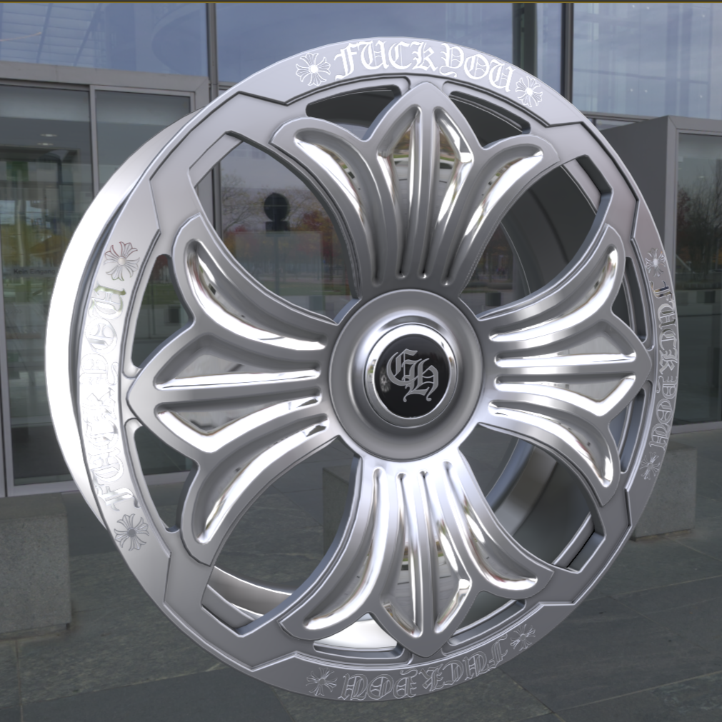 Chrone Rims Chrome Heart – Stunt Rim Shop