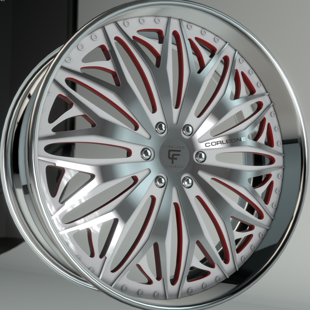 Corleon Red Rims Corleone Forged Aggro β Stunt Rim Shop
