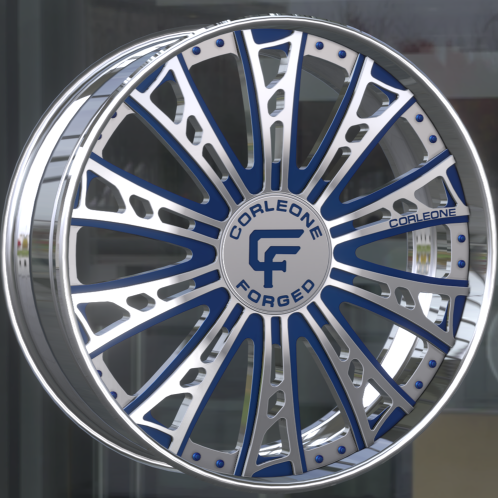 Custom Corleone Rims Corleone Forged Allora Big Cap β Stunt Rim Shop