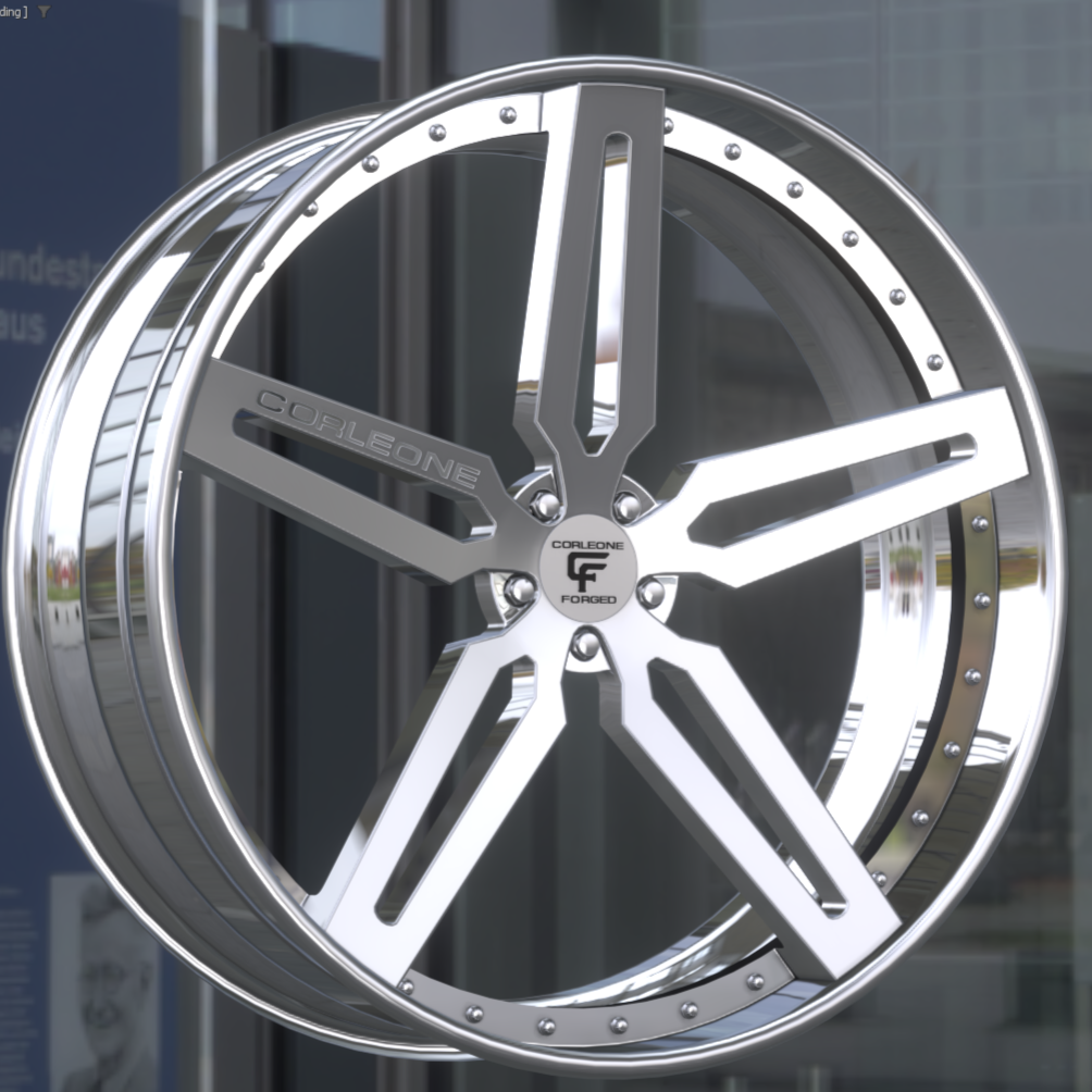 Custom Corleone Rims Corleone Forged Corsa CF-4923 β Stunt Rim Shop