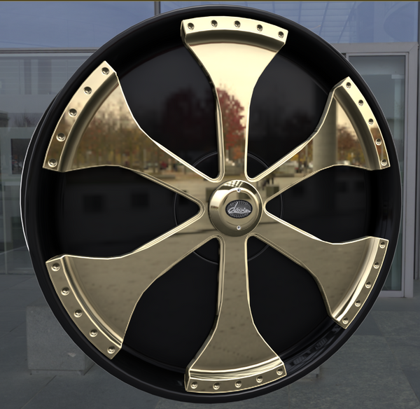 Davin Rims Davin Blak Onyx H720 – Stunt Rim Shop