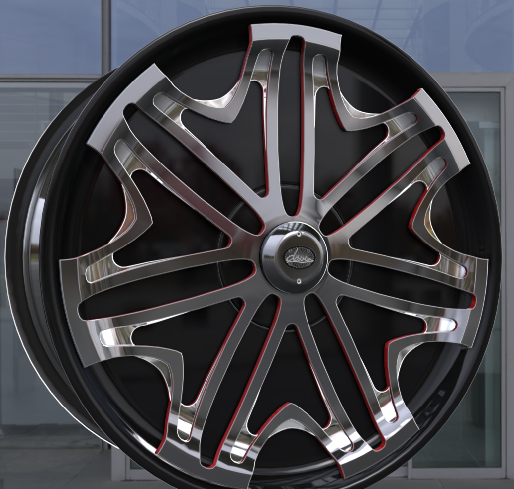 Davin Rims Davin Blak Pearl H730 – Stunt Rim Shop