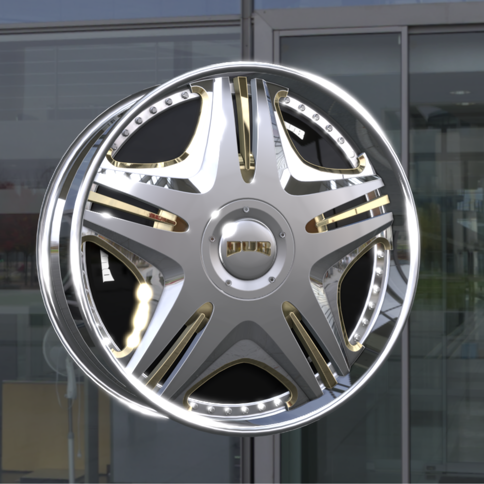 Dub Rim Ruffle Dub Cream – Stunt Rim Shop