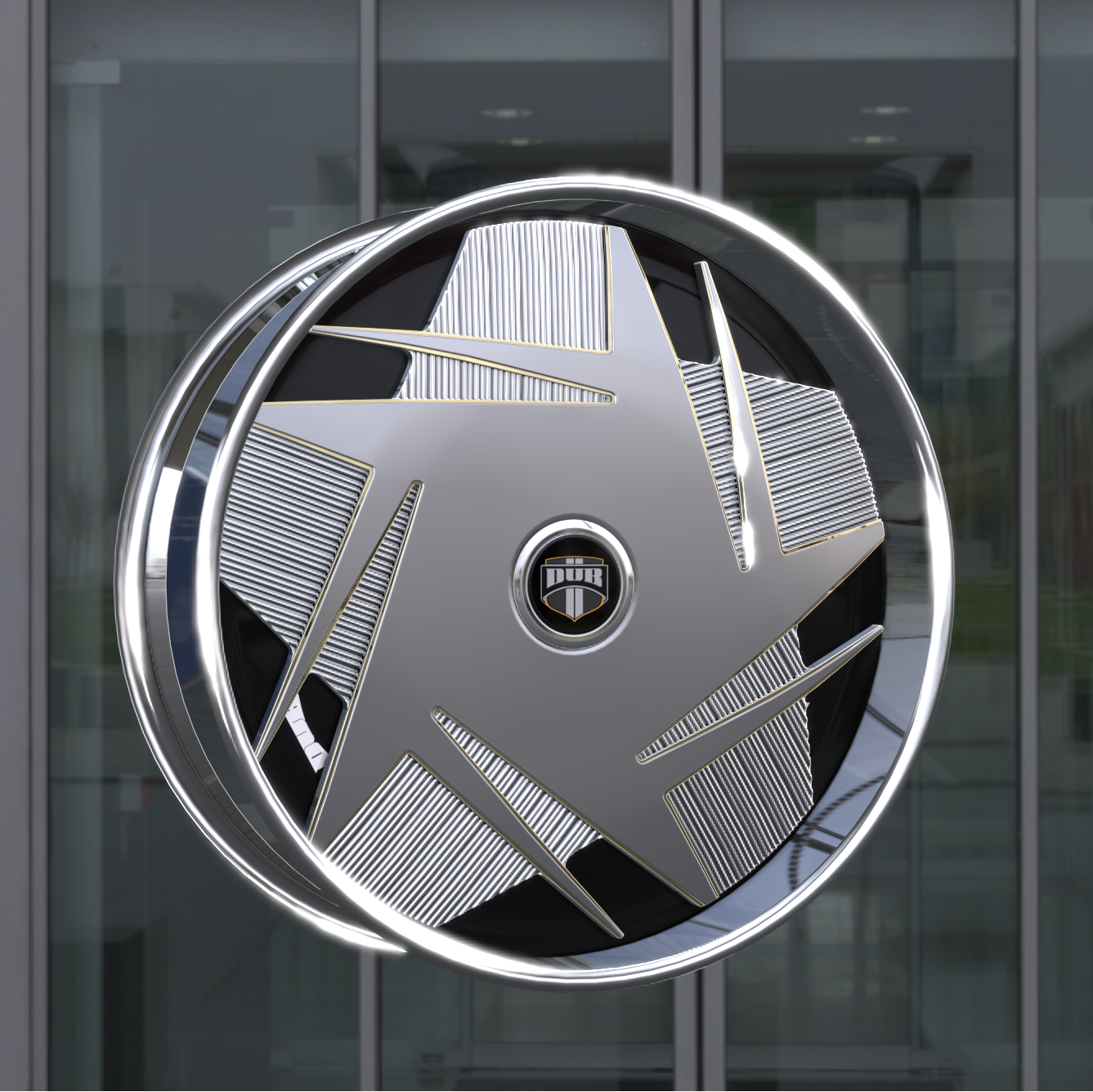 Dub S801 Fluted Floater – Stunt Rim Shop