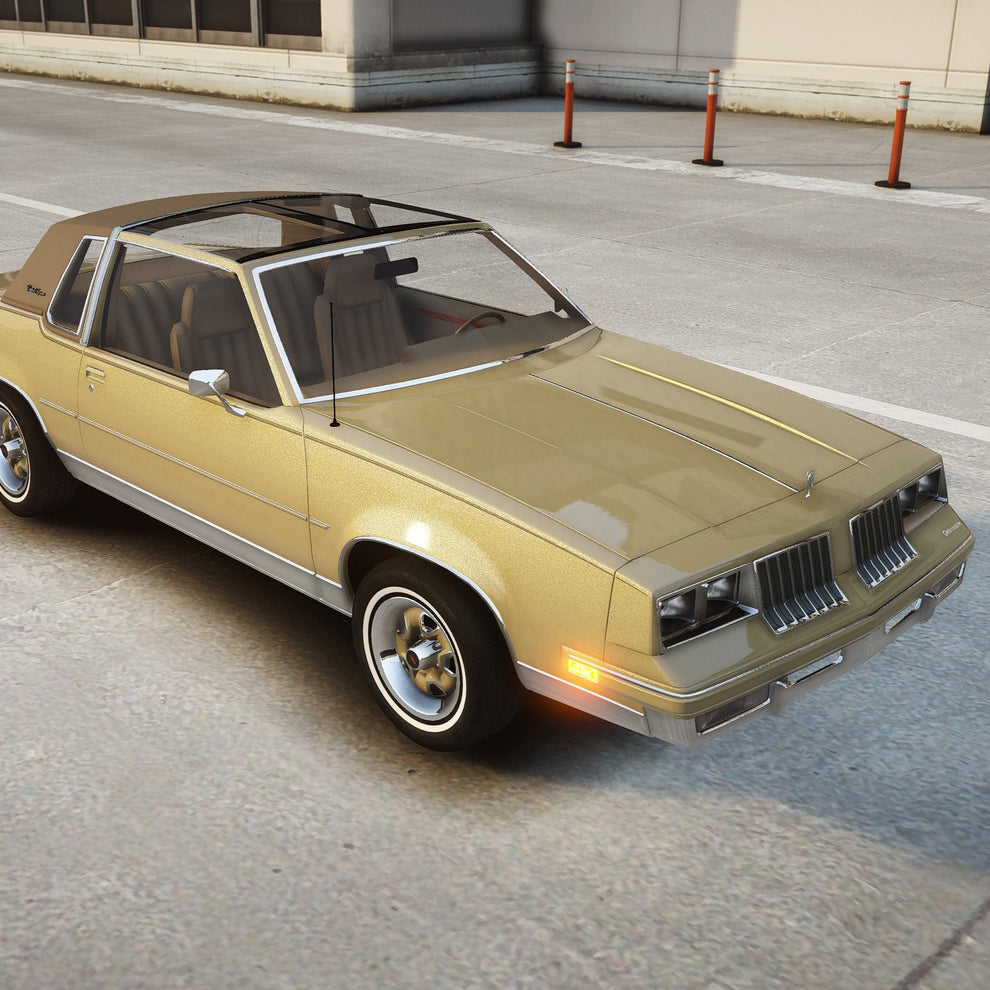 1984 Oldsmobile Cutlass Supreme – Stunt Rim Shop