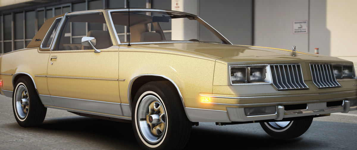 1984 Oldsmobile Cutlass Supreme – Stunt Rim Shop
