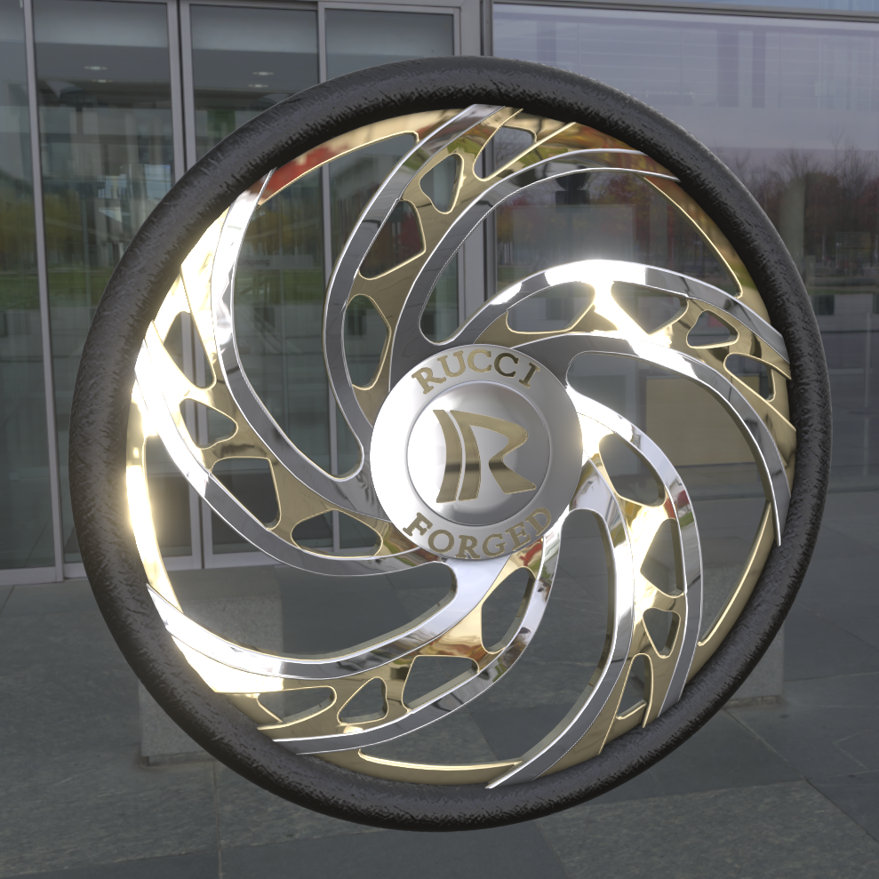 Rucci Glock Steering Wheel Stunt Rim Shop